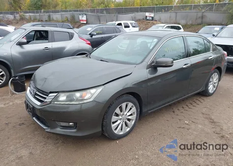 2014 Honda Accord Ex-L V-6 z USA, uszkodzony, nr VIN 1HGCR3F86EA017647